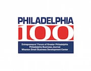 Philadelphia 100 badge
