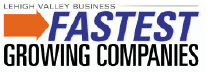 LeHigh Valley Business, Fastest Growing Companies badge