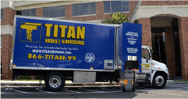 TITAN Mobile Shredding shred truck