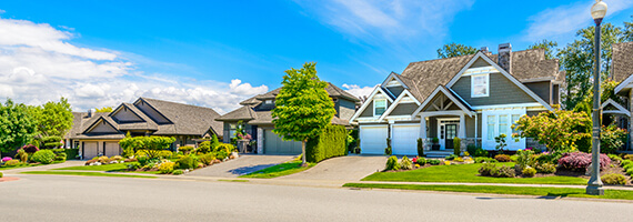 Photo of residential homes