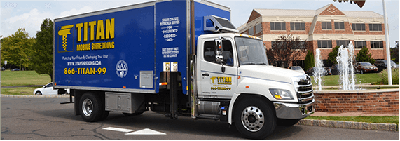 TITAN Mobile Shredding shred truck