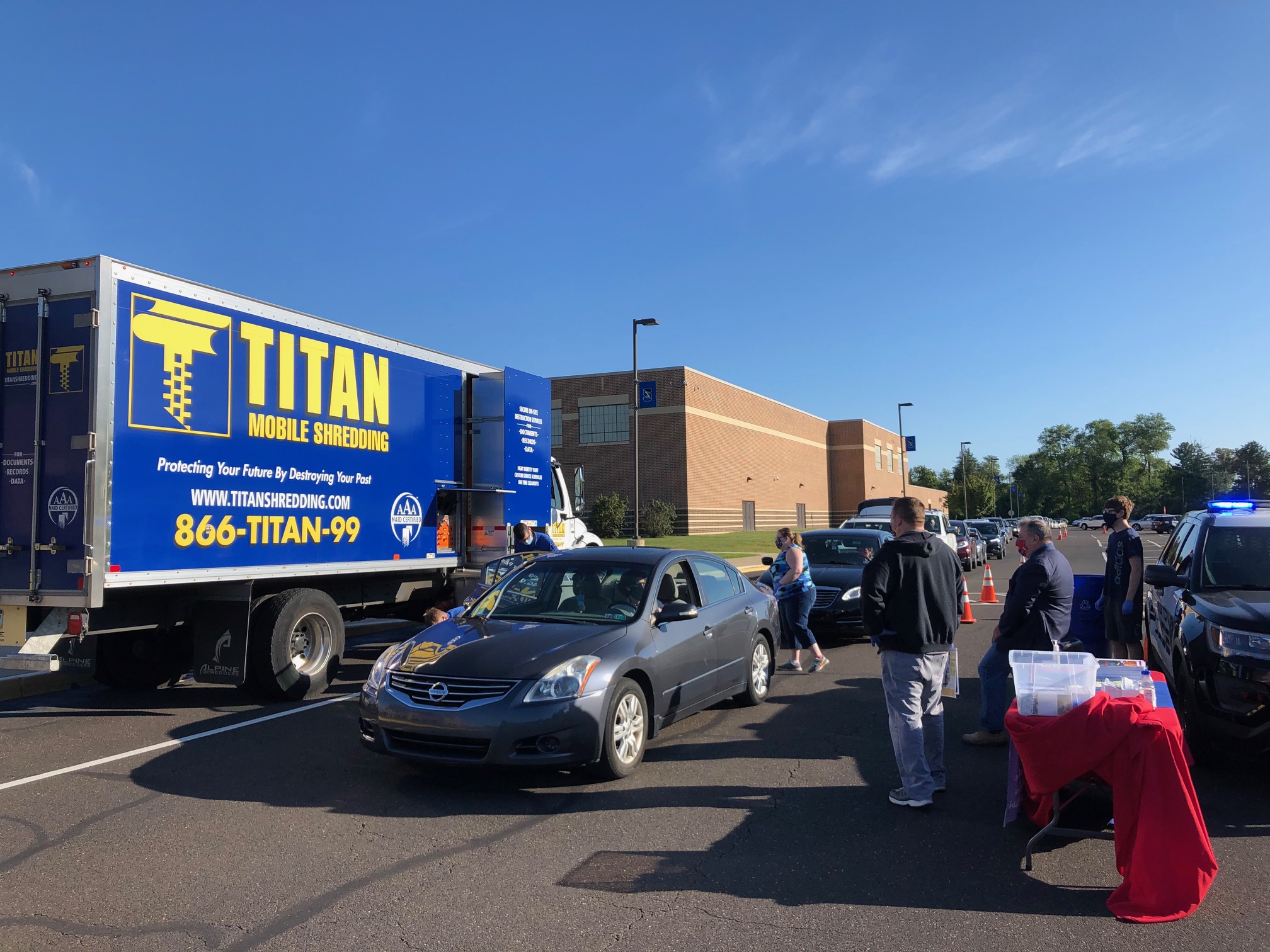 Titan community shred event