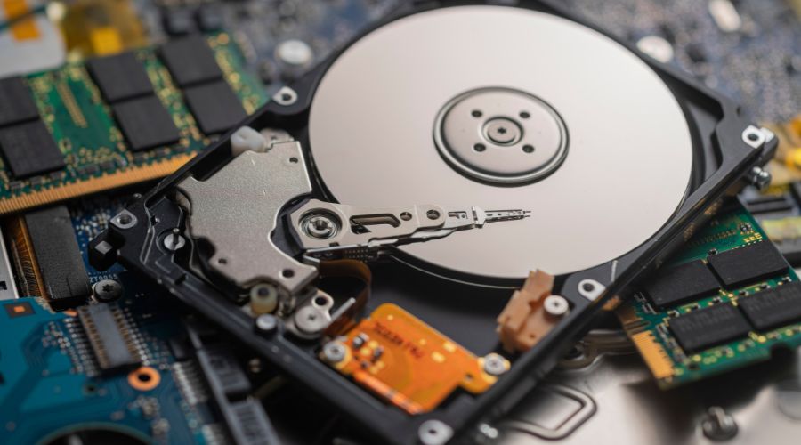 a hard drive