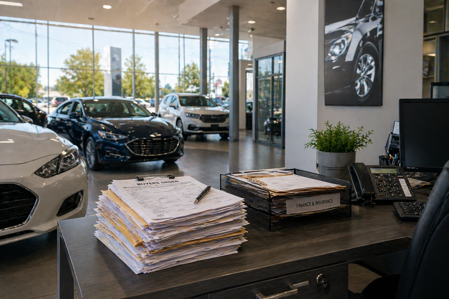 car dealership