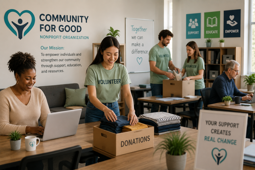 non-for-profit backing